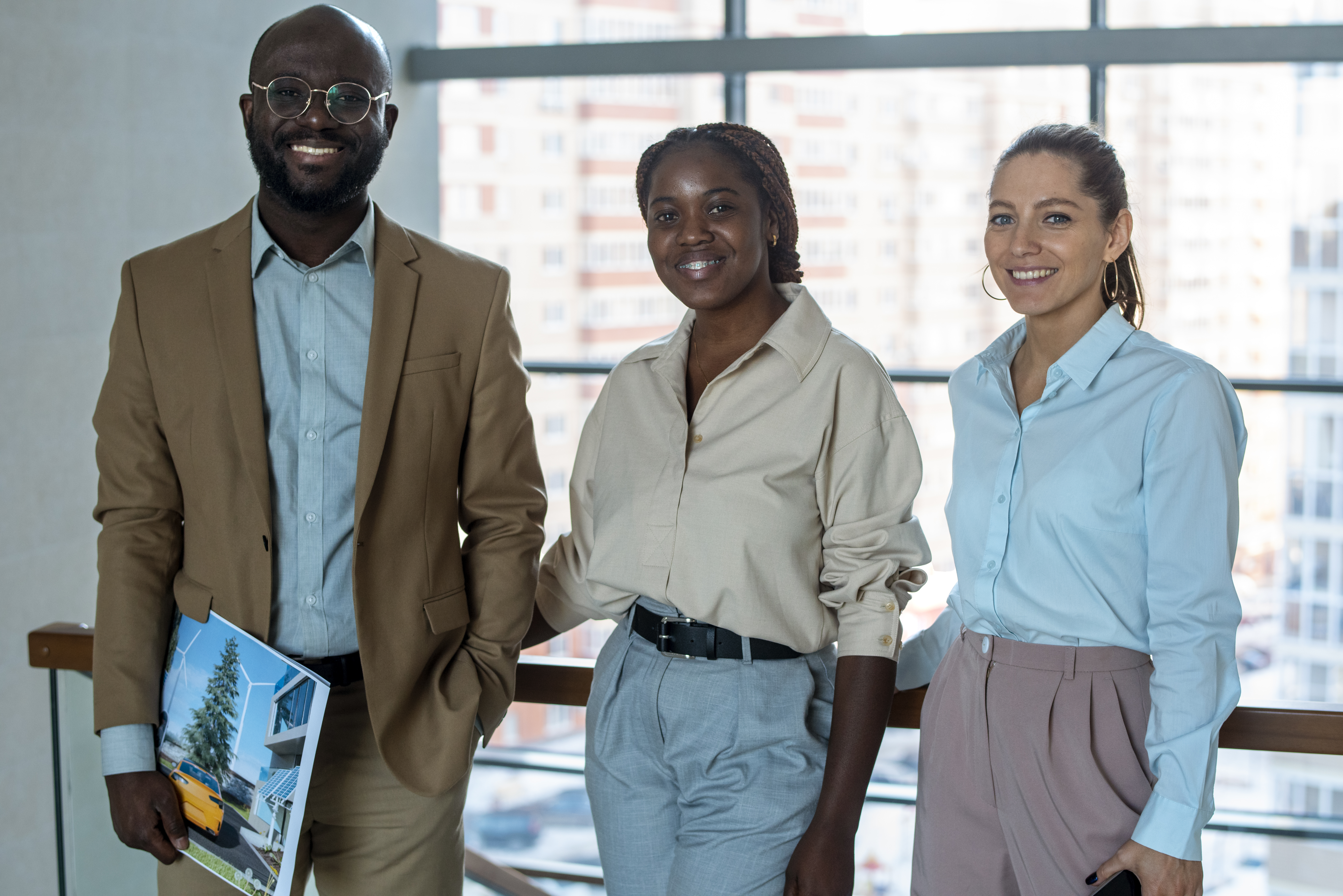 Équipe professionnelle en réunion